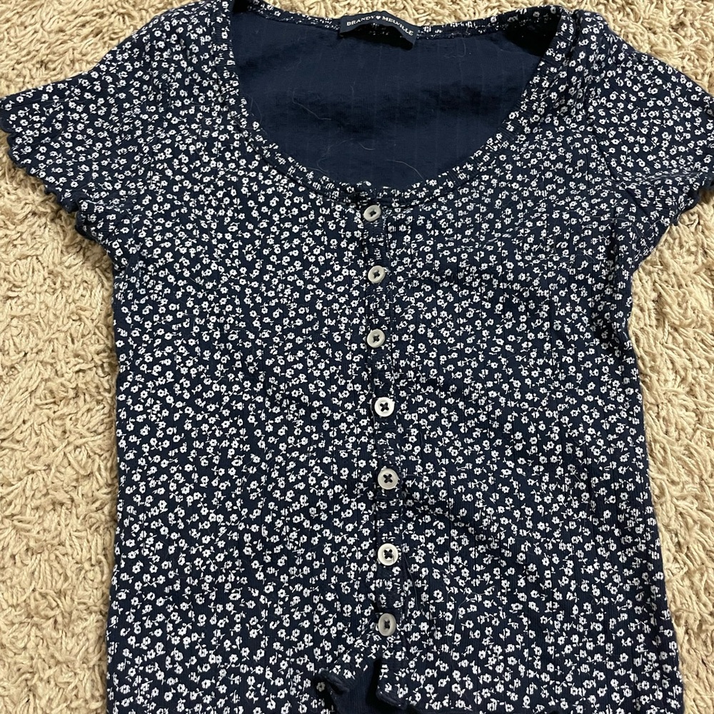 Brandy Melville Button Top